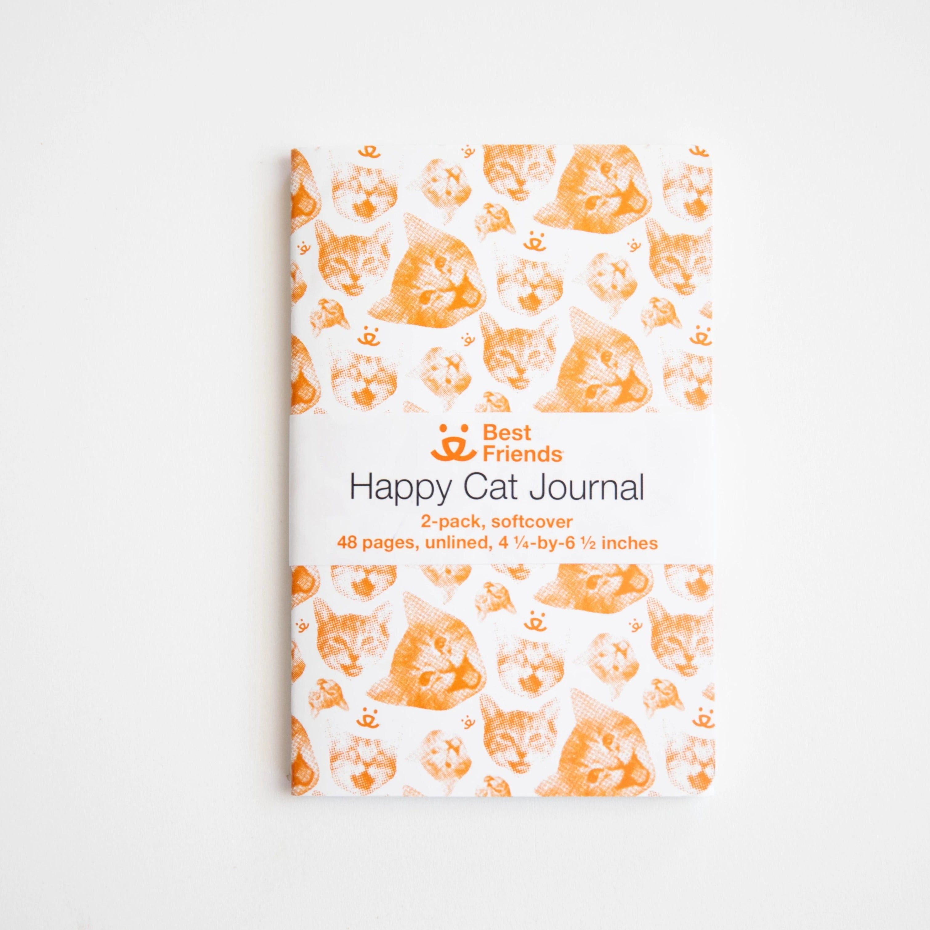 Happy Cat, Journal, 2 Pack – Best Friends Store